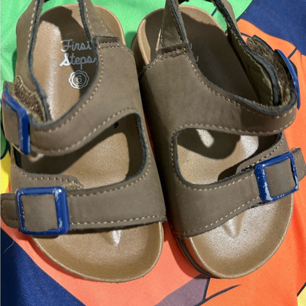 Brown Kids Sandals
